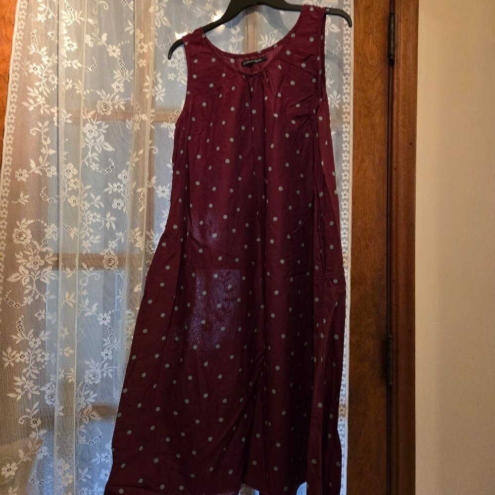 Gudrun Sjoden sleeveless cotton dress. Size Large. EUC. $60